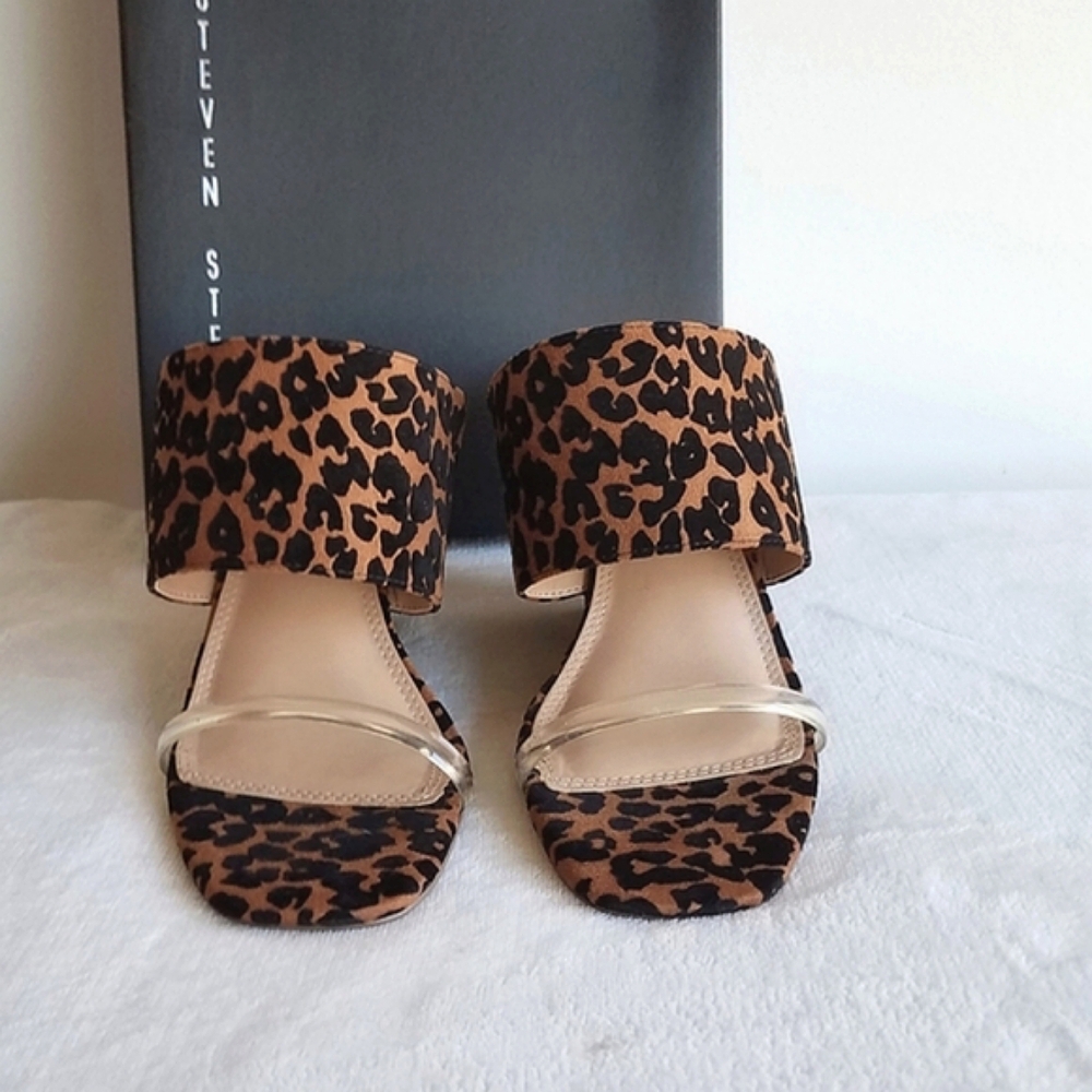 Steven New York Roxy Leopard Wedge ⭐️⭐️ - Picture 8 of 8
